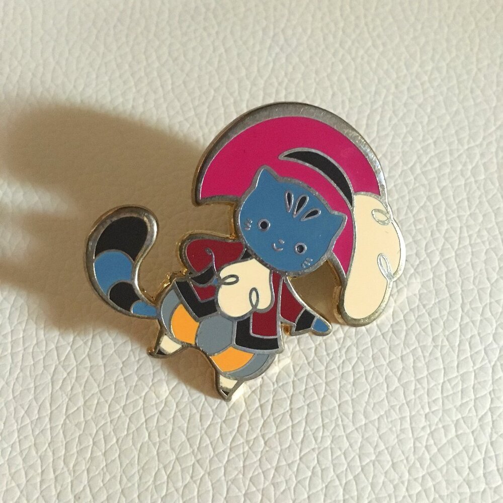 Vintage Y2K Kawaii Musketeer Cat Hard Enamel Pin Cute Kitty Anime